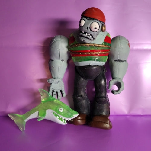 Zombiestein Pirata con tiburon/ Planta vs Zombies