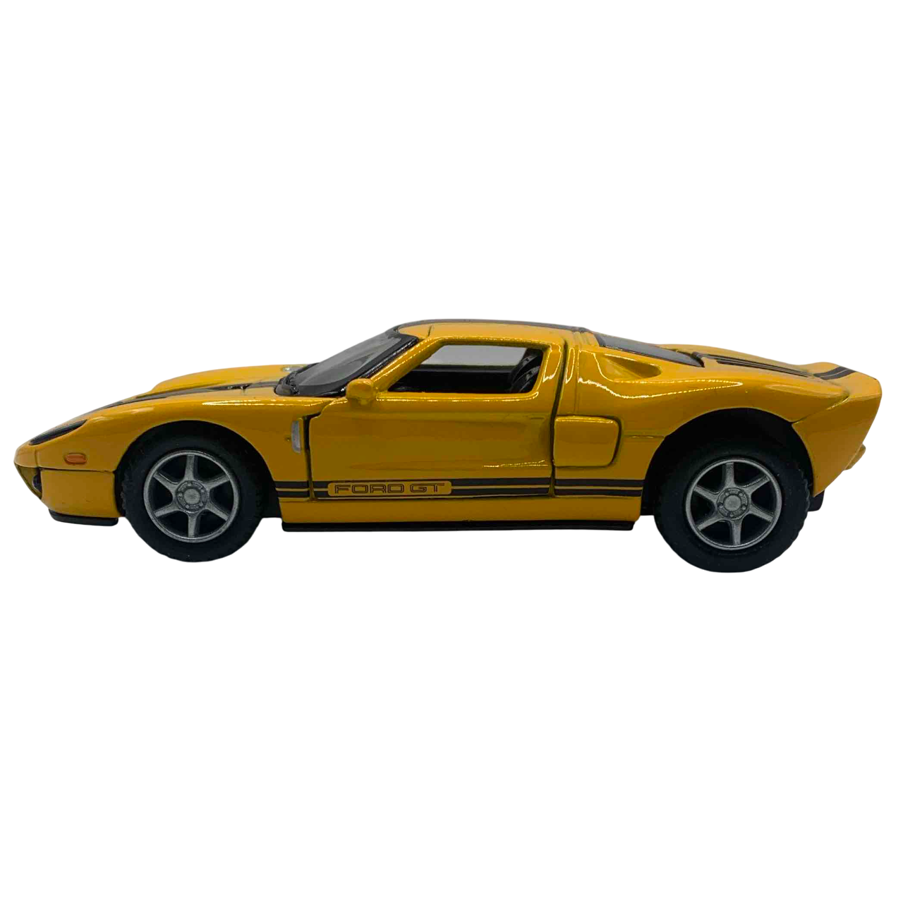 Ford GT Amarillo con Rayas Negras - Mediano