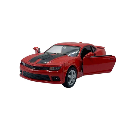 Chevrolet Camaro rojo con Rayas Rojas - Mediano