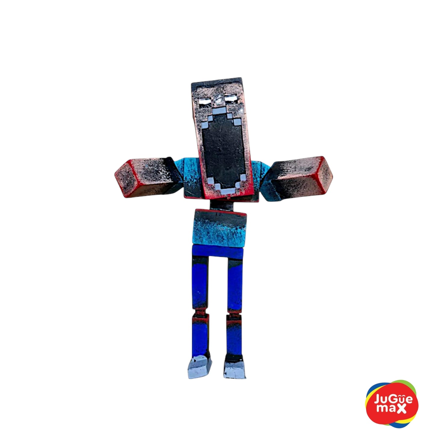 Steve zombie boca abierta/ Minecraft