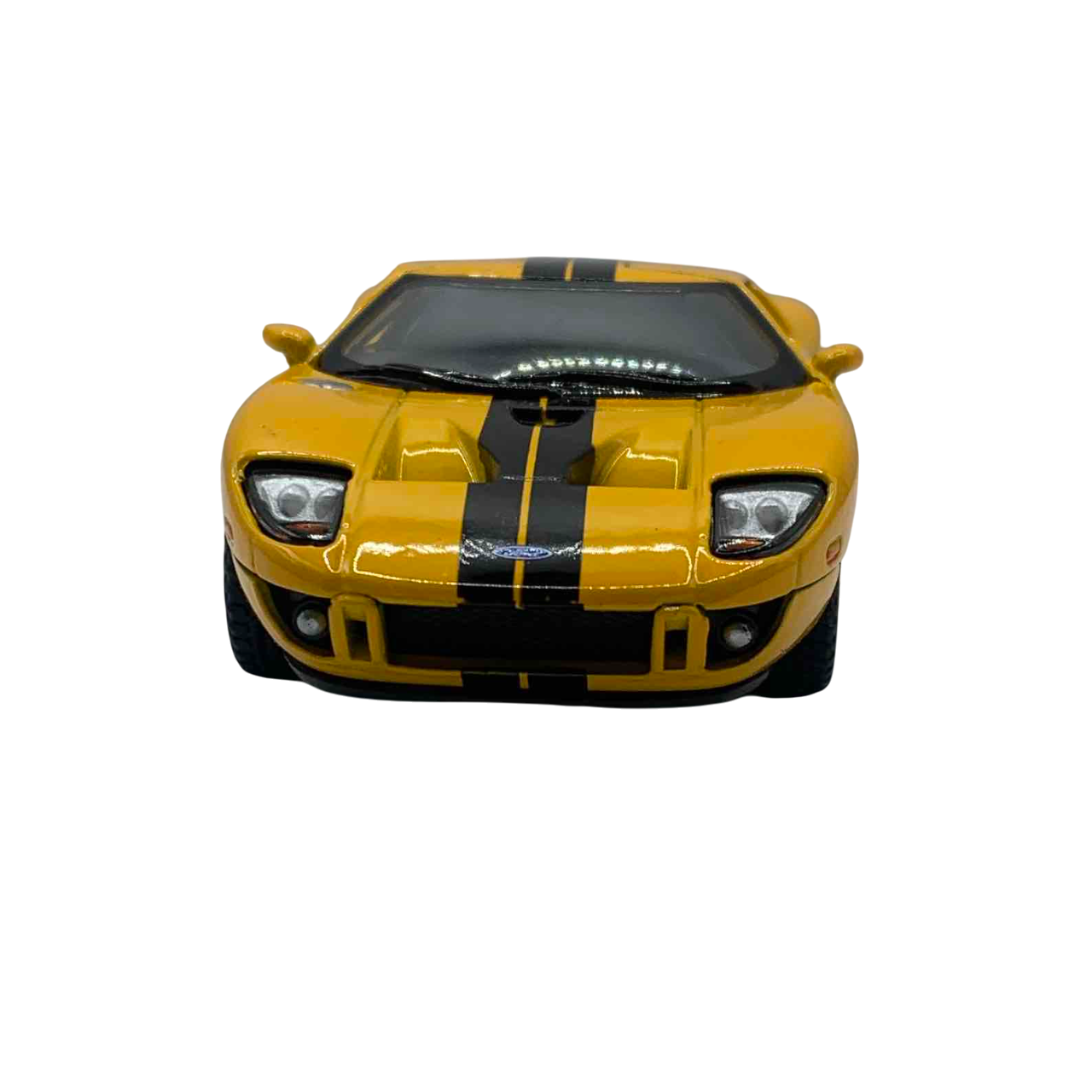 Ford GT Amarillo con Rayas Negras - Mediano