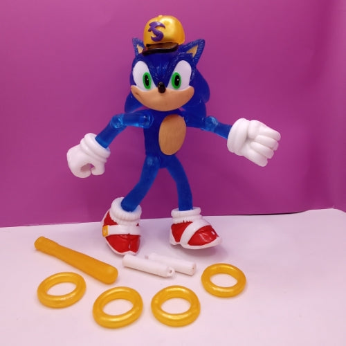 Sonic con bate articulado/ Sonic
