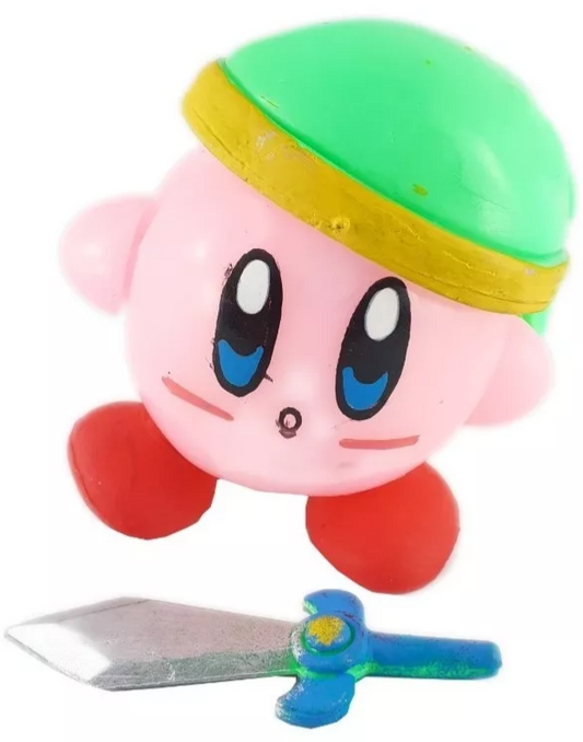 KIRBY DE ESPADA Y GORRO