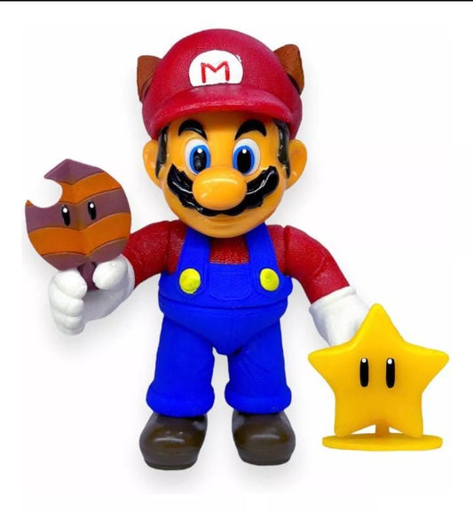 Super Mario Bros mapache fino/ Mario Bros