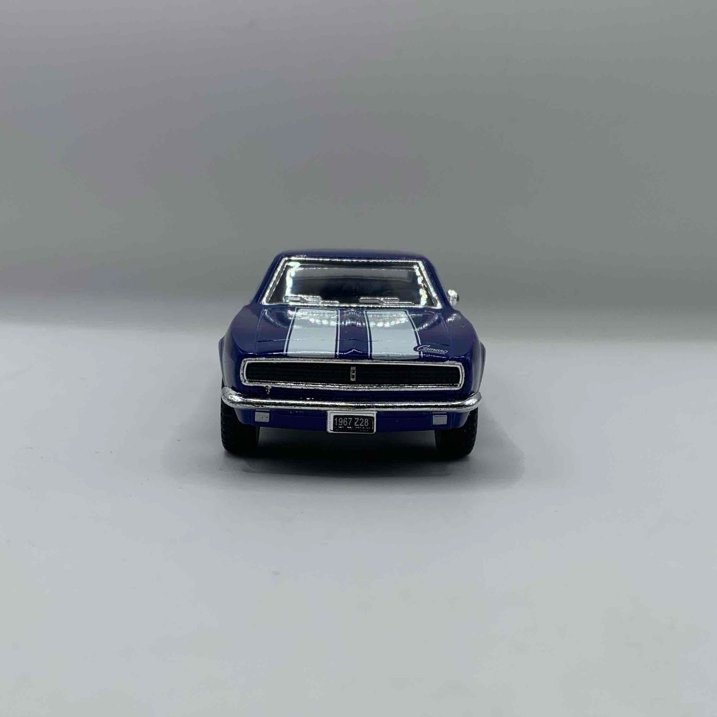 Shelby Azul con Rayas Blancas - Mediano