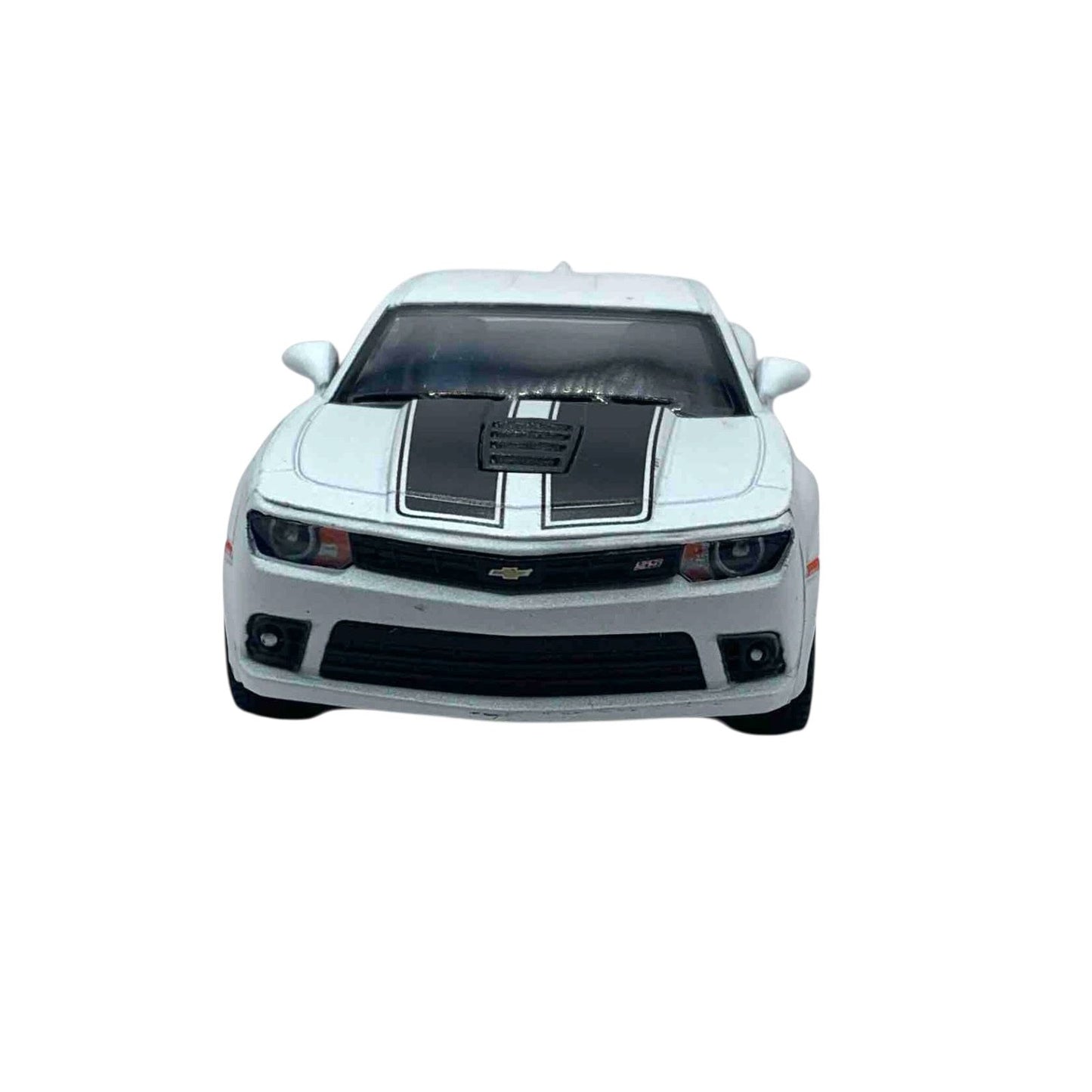 Chevrolet Camaro Blanco con Rayas Negro - Mediano