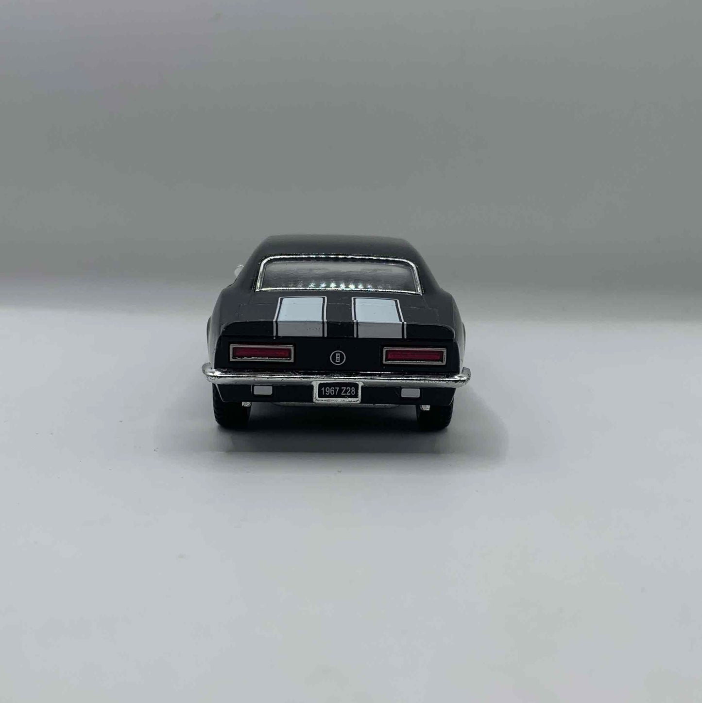 Shelby Negro con Rayas Blancas - Mediano