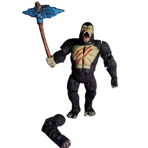 King Kong nuevo con hacha mediano/ The King Kong vs Godzilla