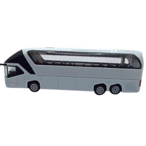 Autobuses blancos clasico-mediano