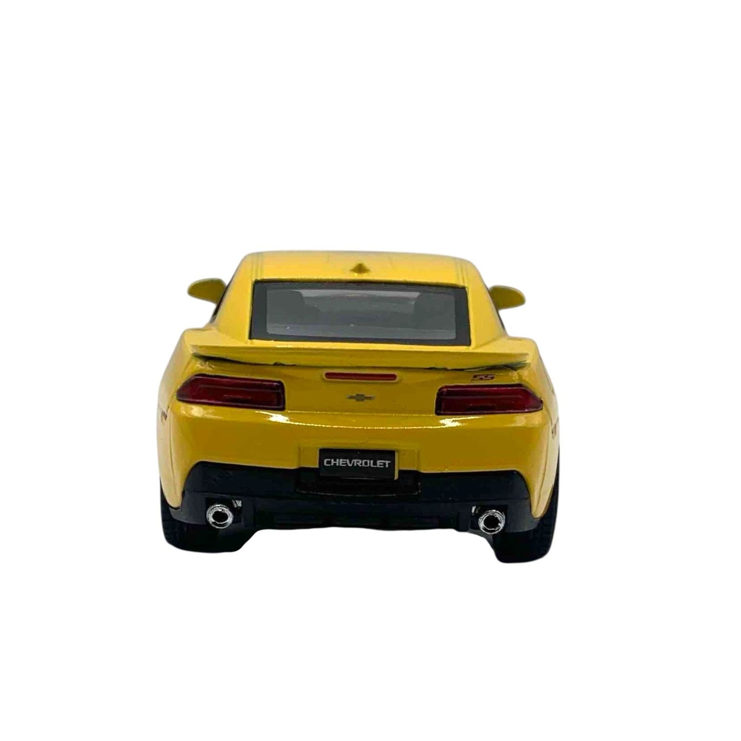 Chevrolet Camaro 2014 Amarillo con Rayas Negras - Mediano