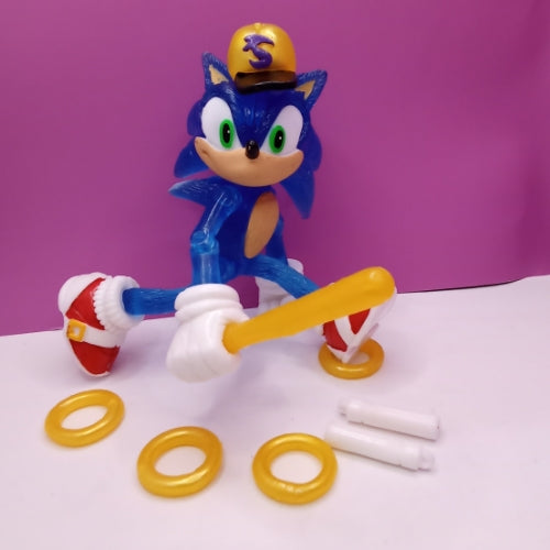 Sonic con bate articulado/ Sonic