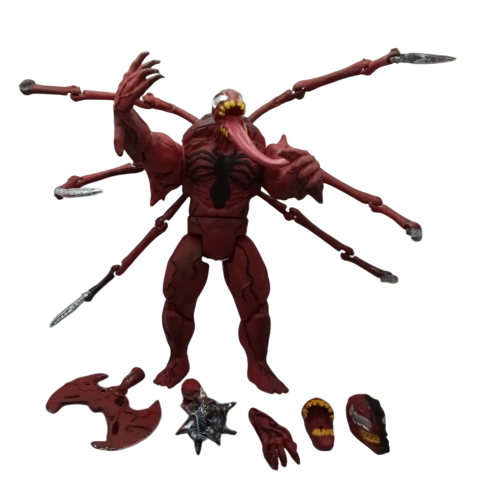 Carnage 3 caras con tentaculos/ Marvel Villanos
