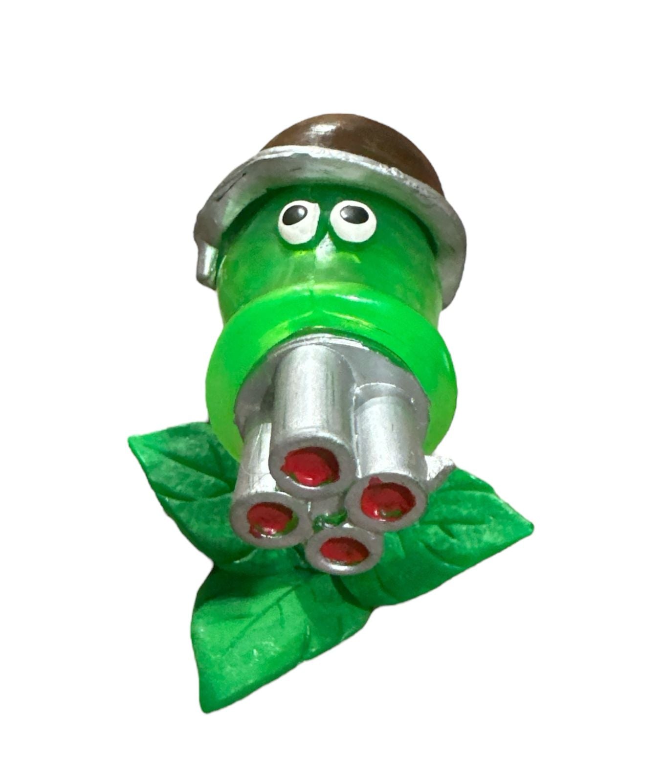 Lanzaguisantes con casco chica/ Plantas vs Zombies
