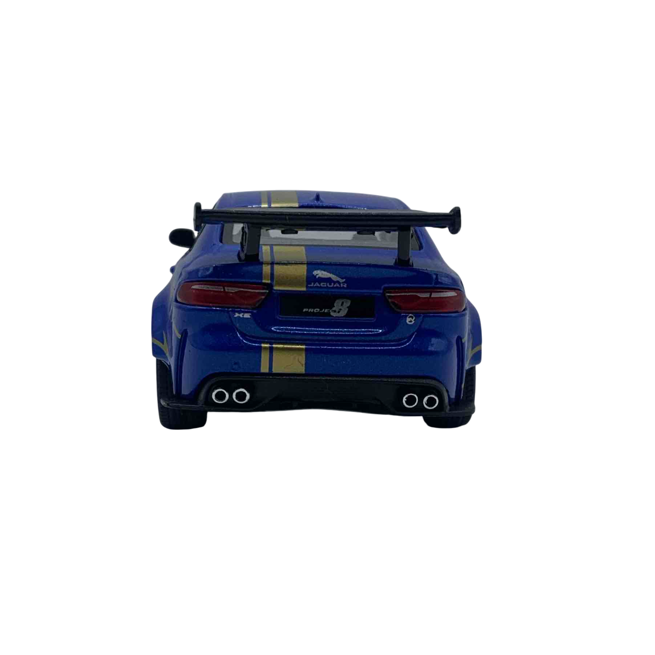 Jaguar XE Azul con Rayas Plateado - Mediano