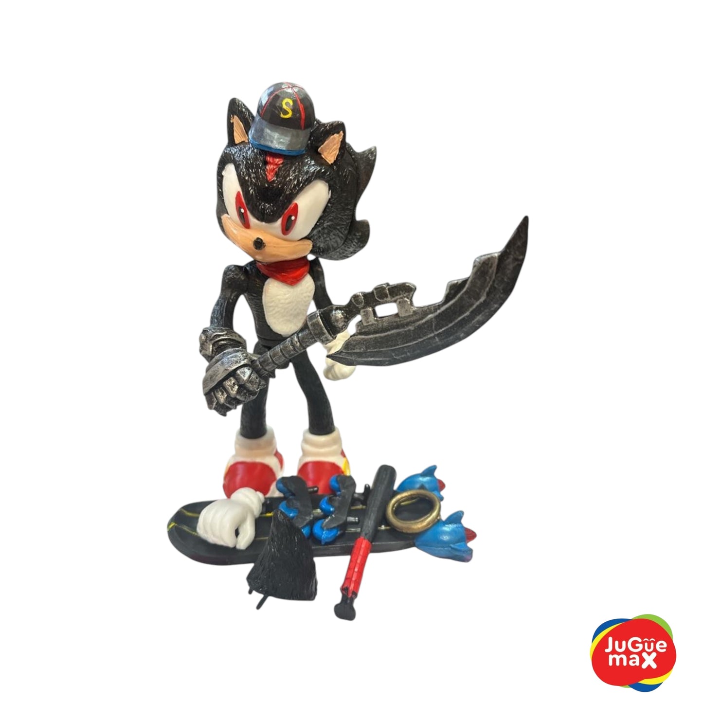 Shadow con garra y patines grande/ Sonic
