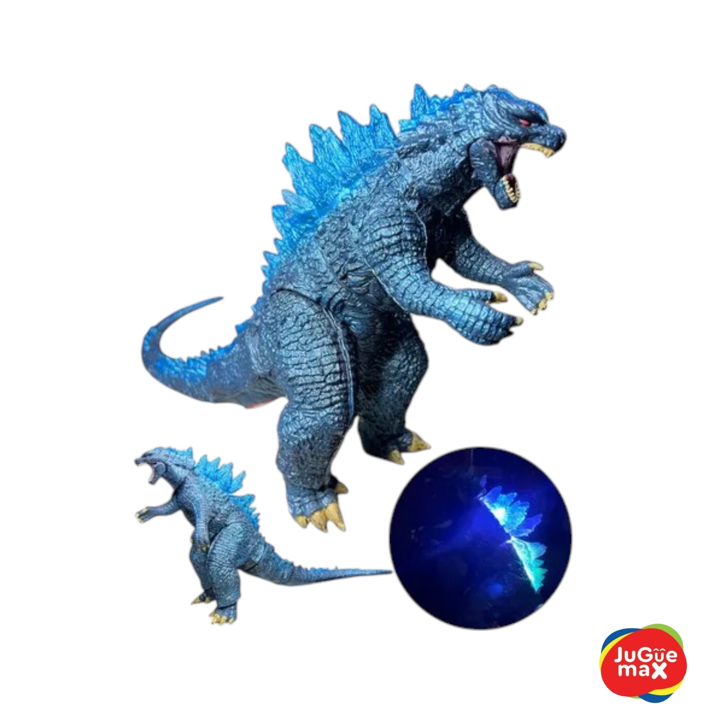 Godzilla azul articulado fino/ The King Kong vs Godzilla