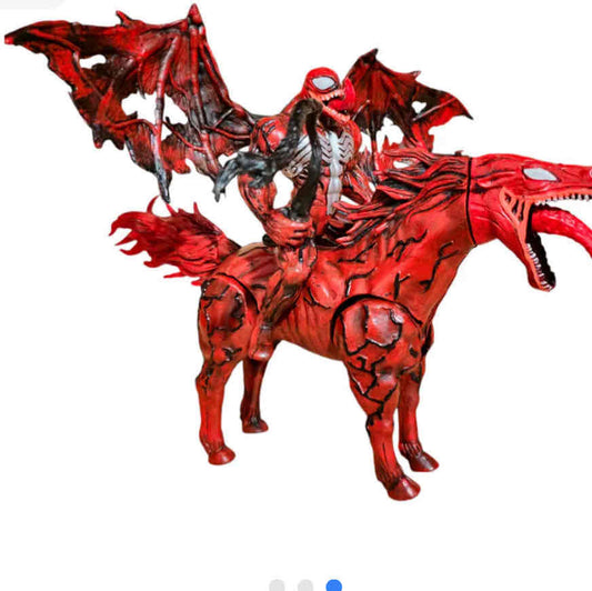 Carnage con caballo/ Marvel Villanos