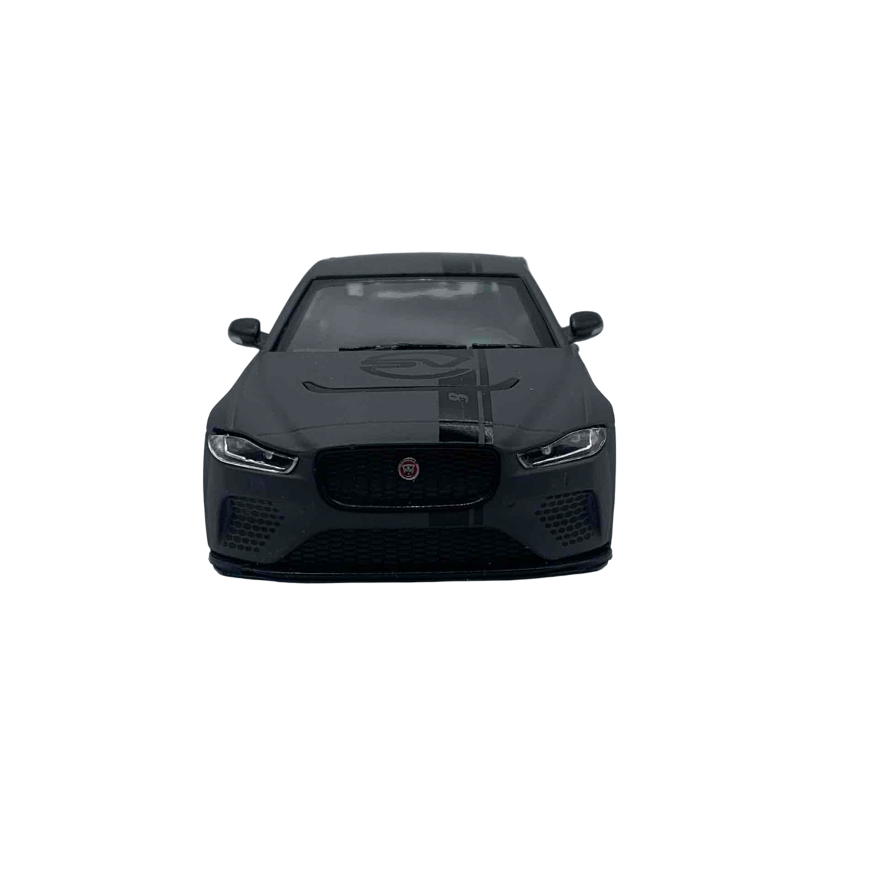 Jaguar XE Gris Oscuro con Rayas Negro - Mediano