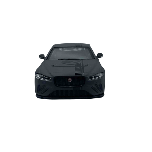 Jaguar XE Gris Oscuro con Rayas Negro - Mediano