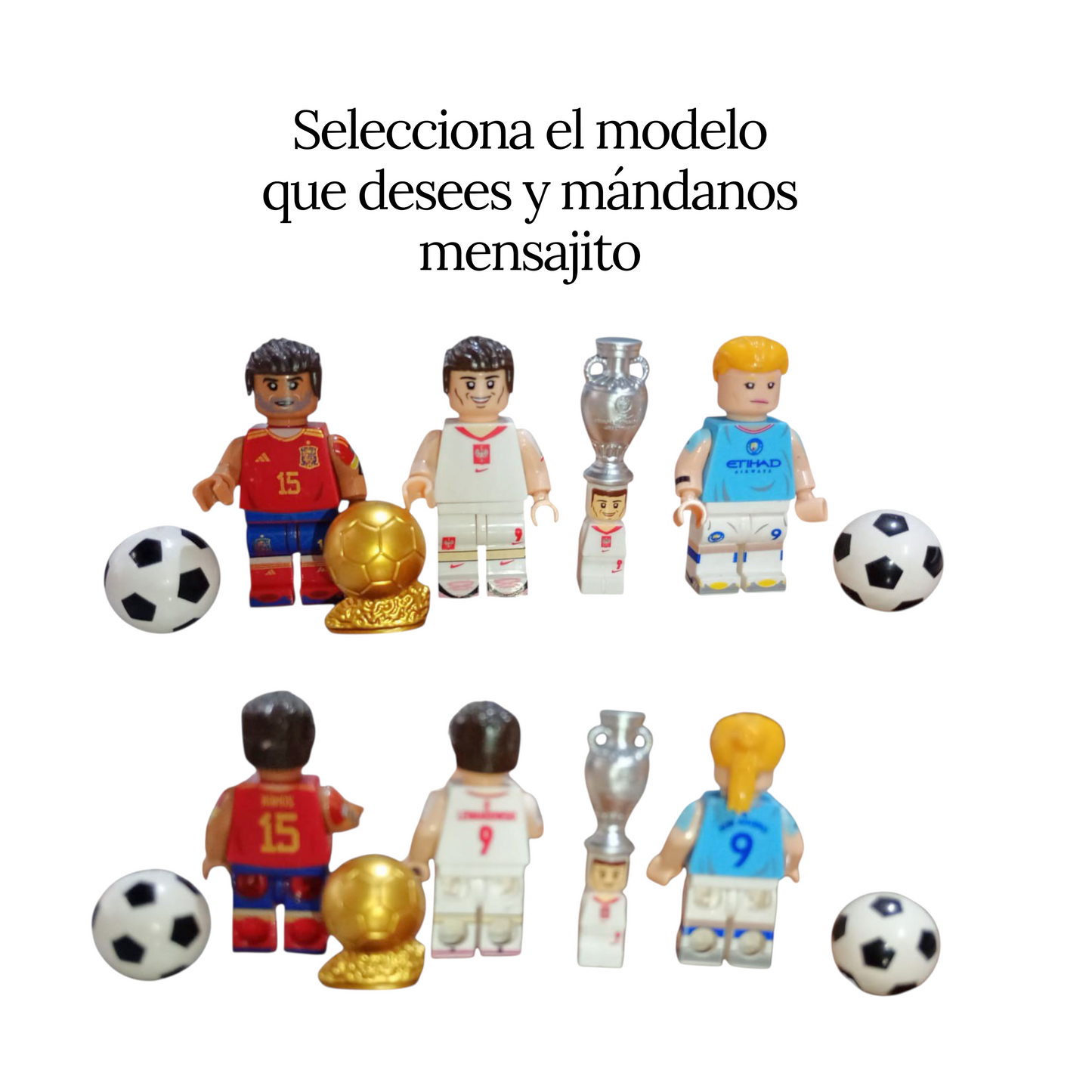 LEG Jugadores de futbol 70 (venta por pieza)