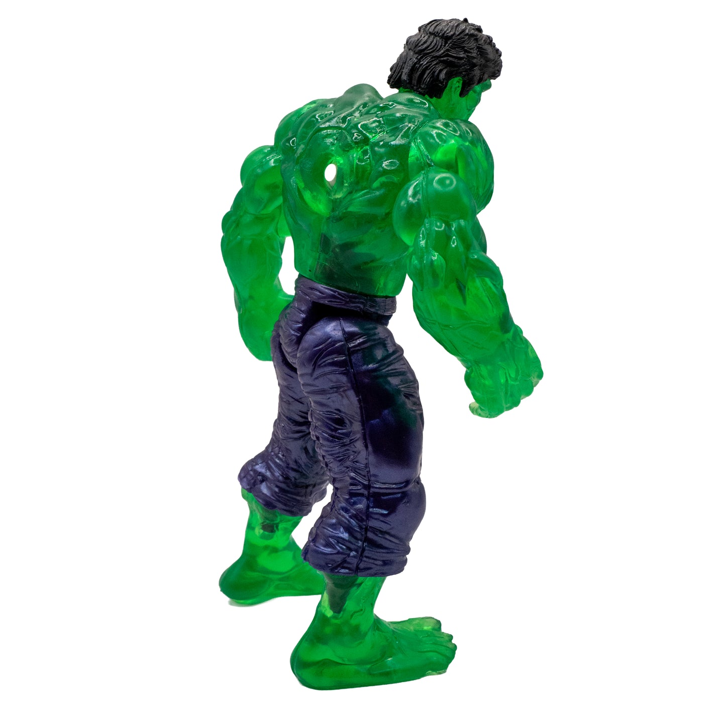 Hulk con carro chocado/ Marvel Héroes