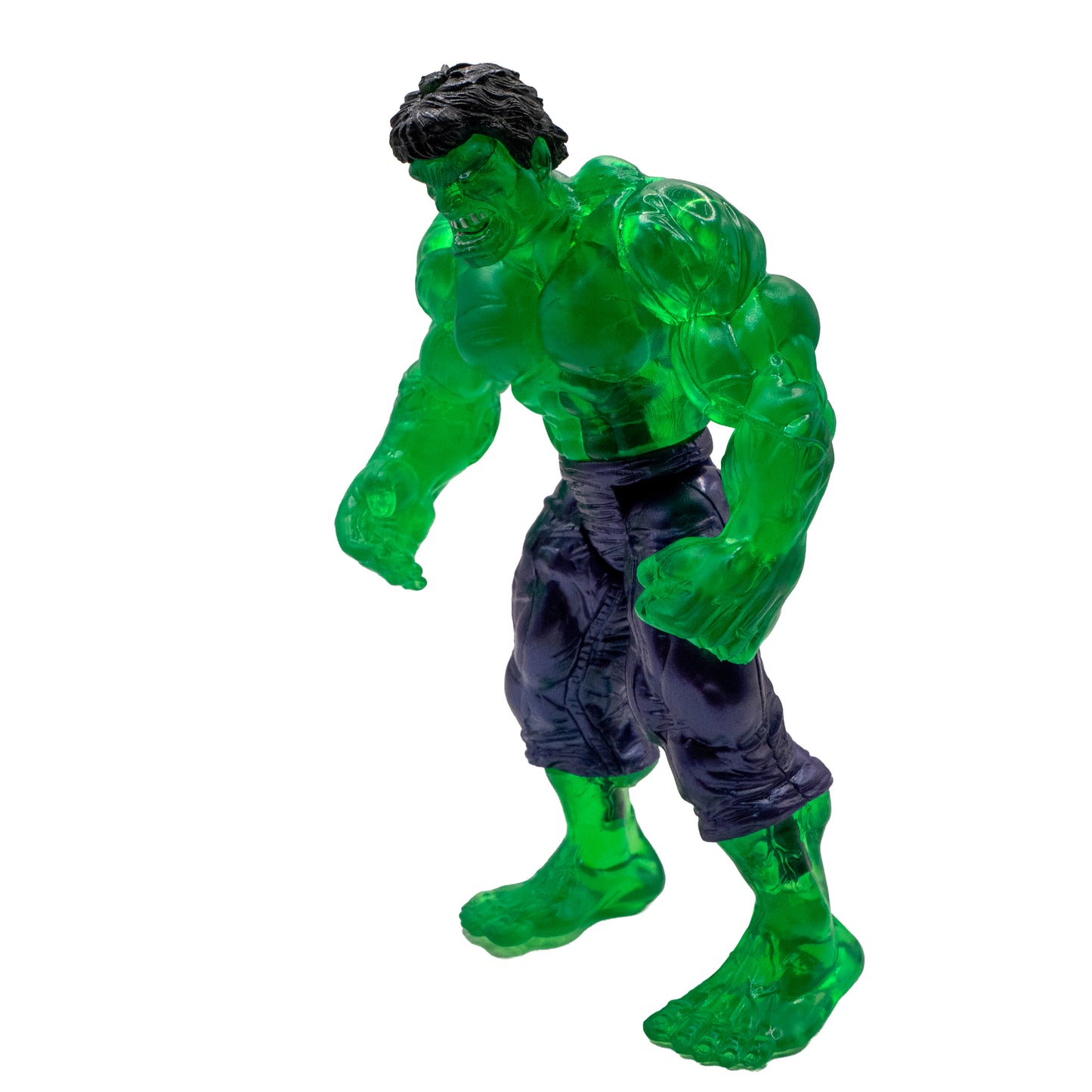 Hulk con carro chocado/ Marvel Héroes