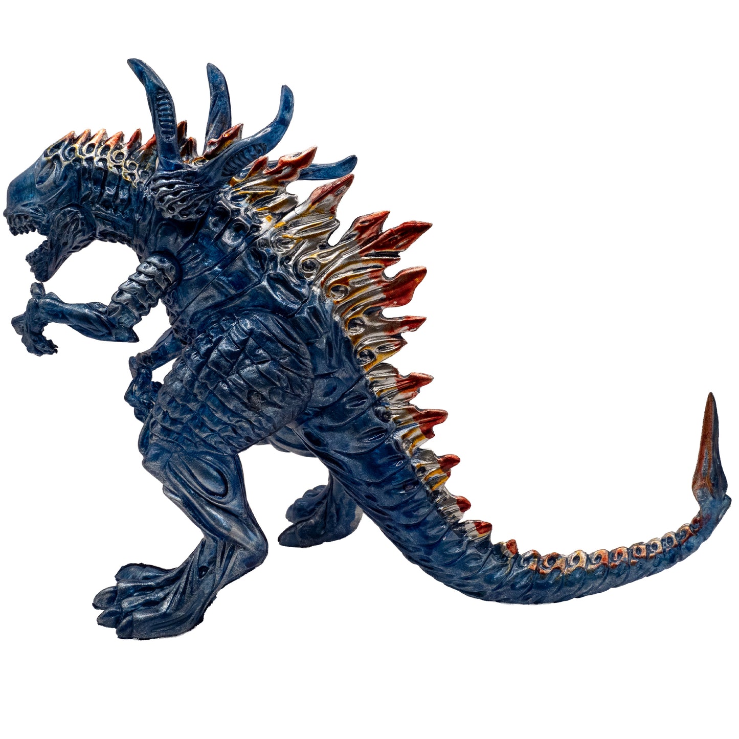 Mascota Alien azul/ Alien vs Depredador