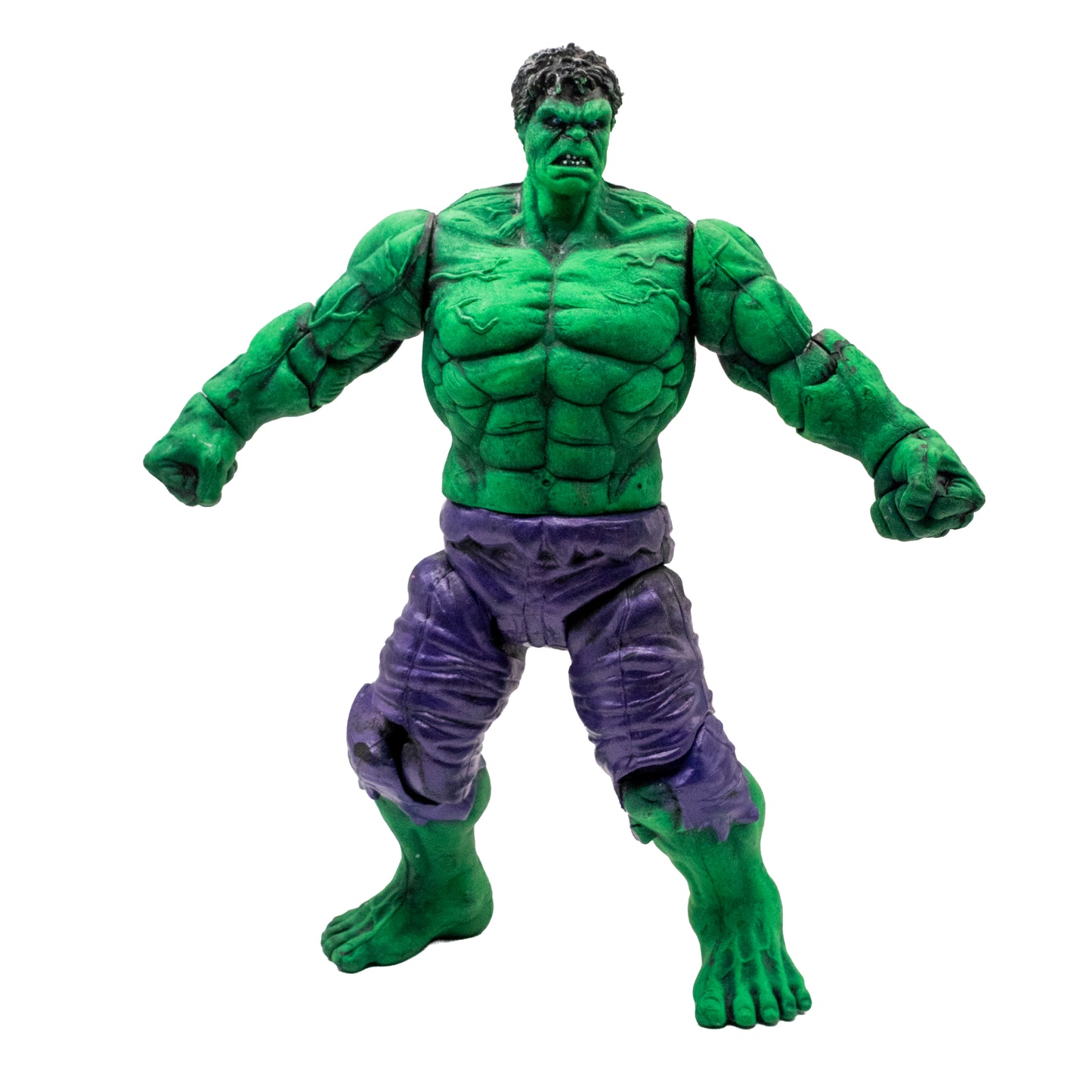 Hulk articulado c/luz y accesorios/ Marvel Héroes