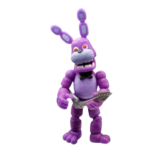 Bonnie Morado super articulado/  Five Nights at Freddys