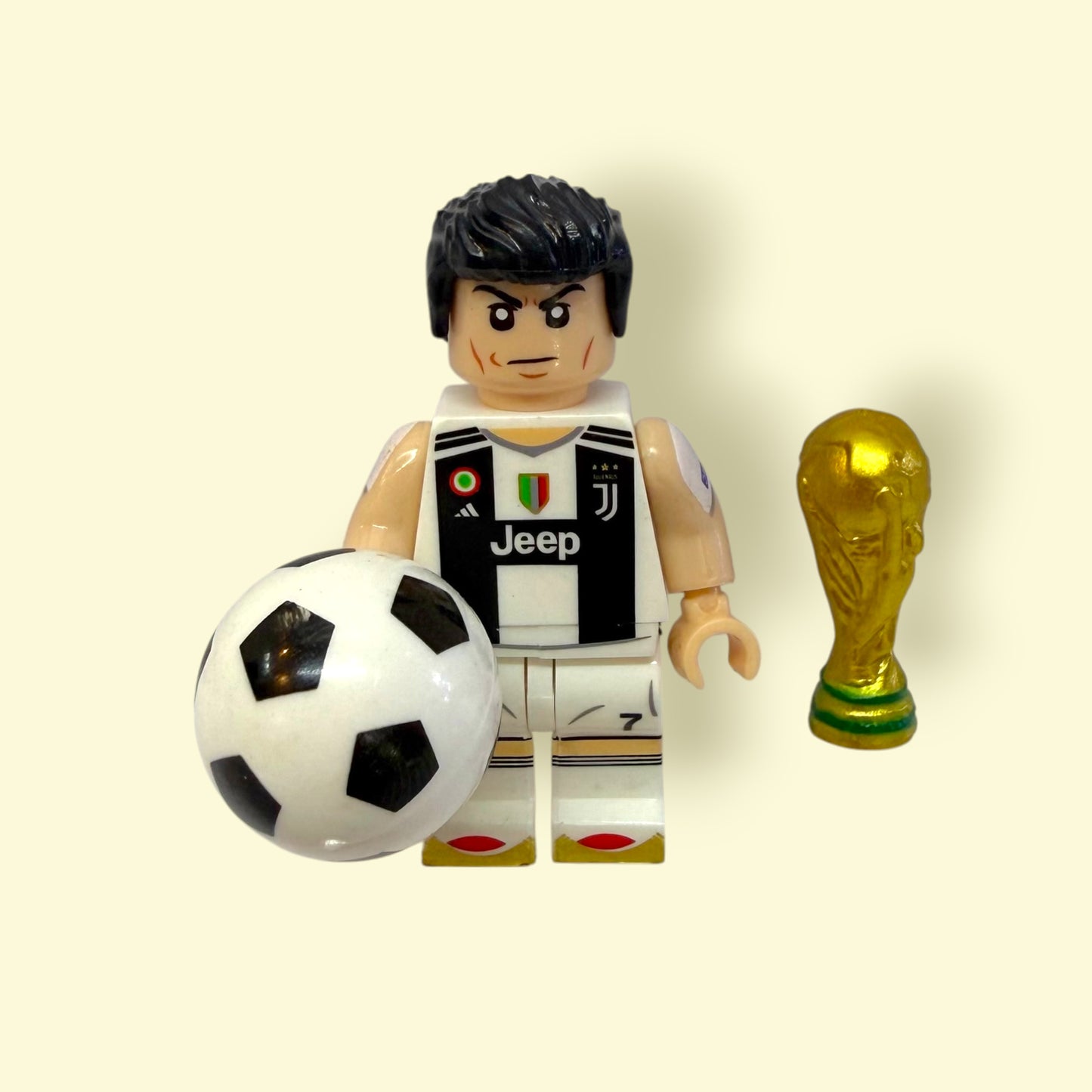 Mini figura Ronaldo jugador de futbol  (venta por pieza)