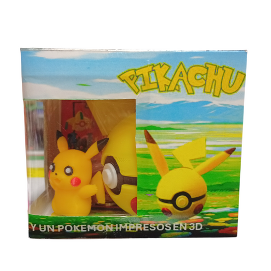 Pokebola Pikachu 3D