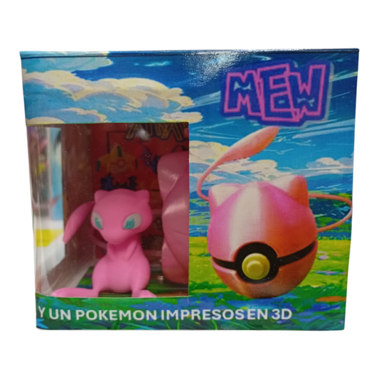 Pokebola Mew 3D