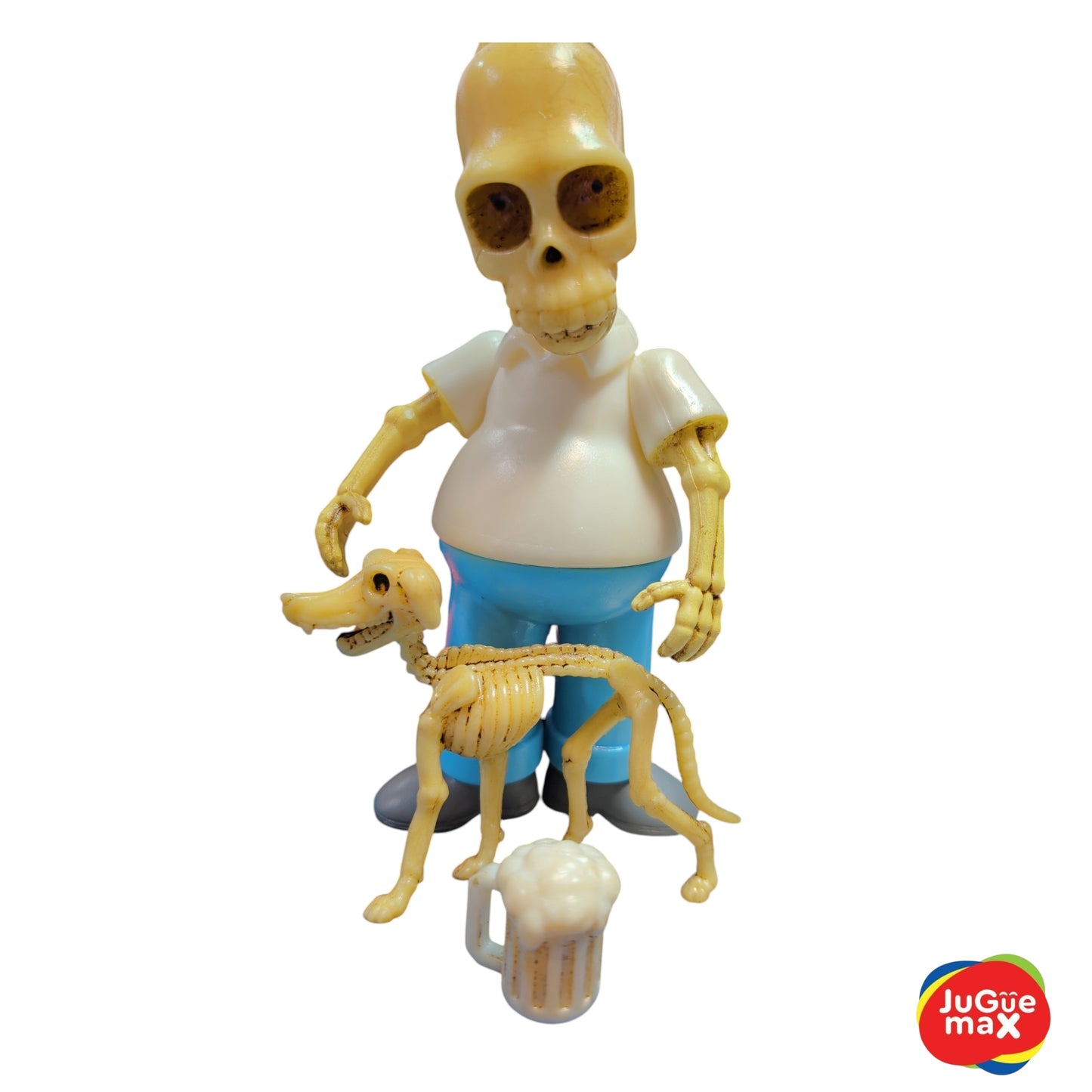 Homero esqueleto M2/ Los Simsomps en parodia