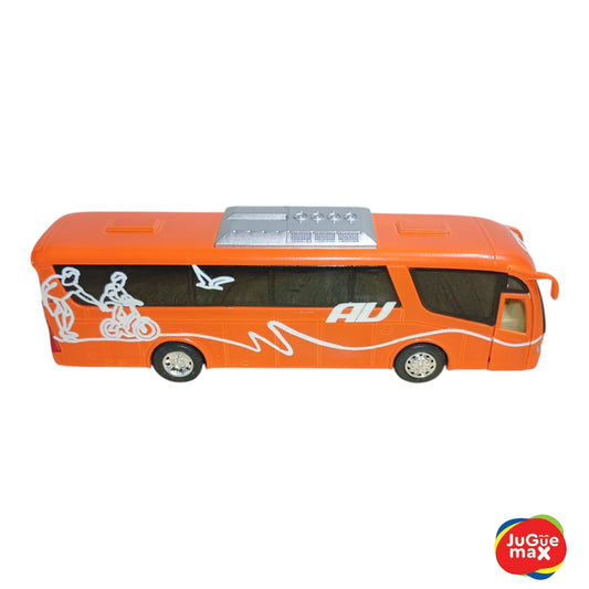Autobuses AU naranja mediano