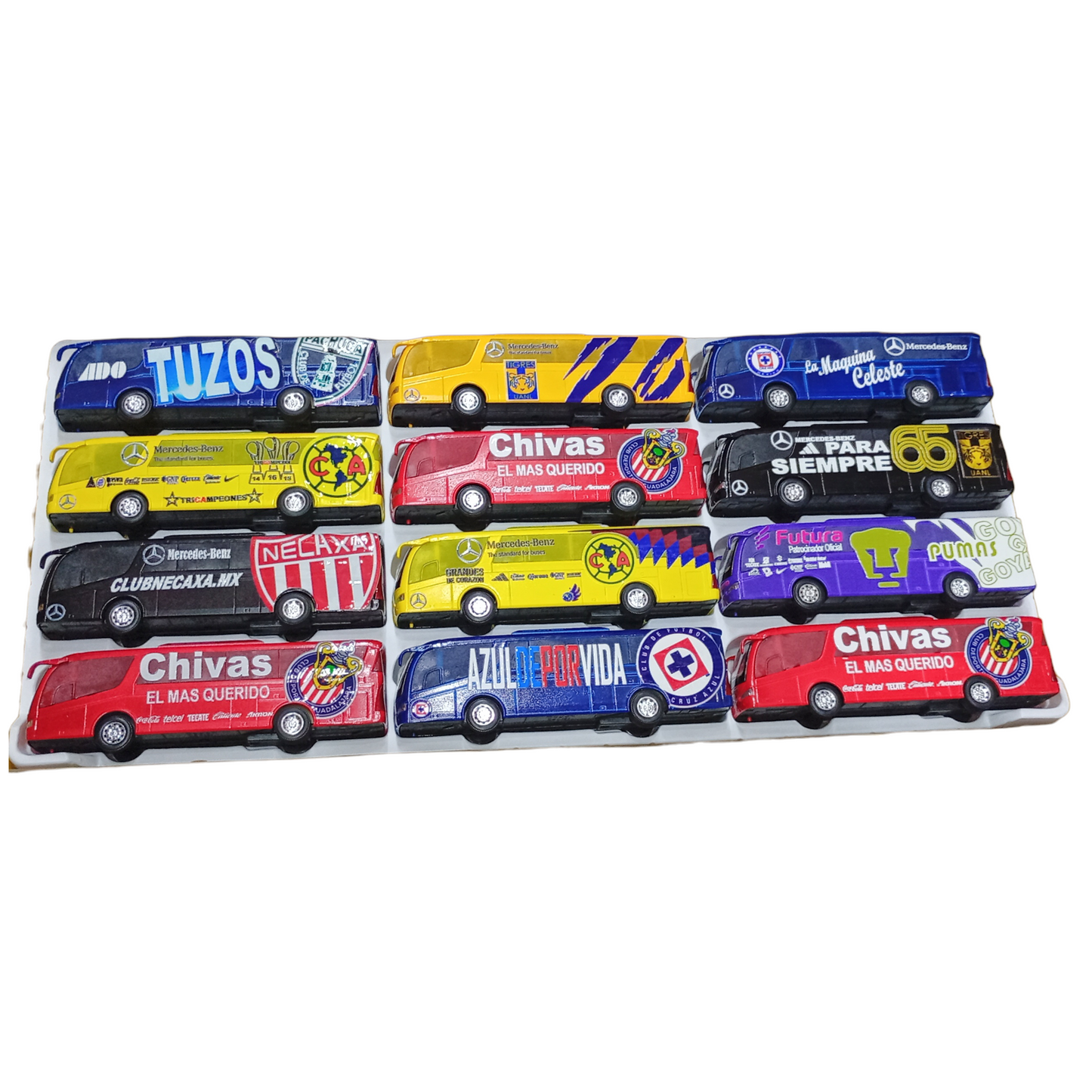 Autobuses Equipos de futbol - mediano