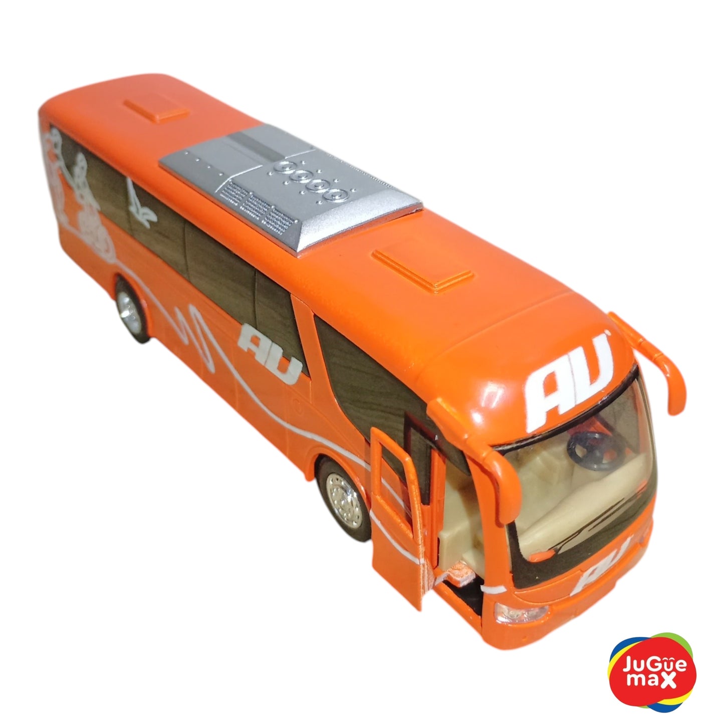 Autobuses AU naranja mediano