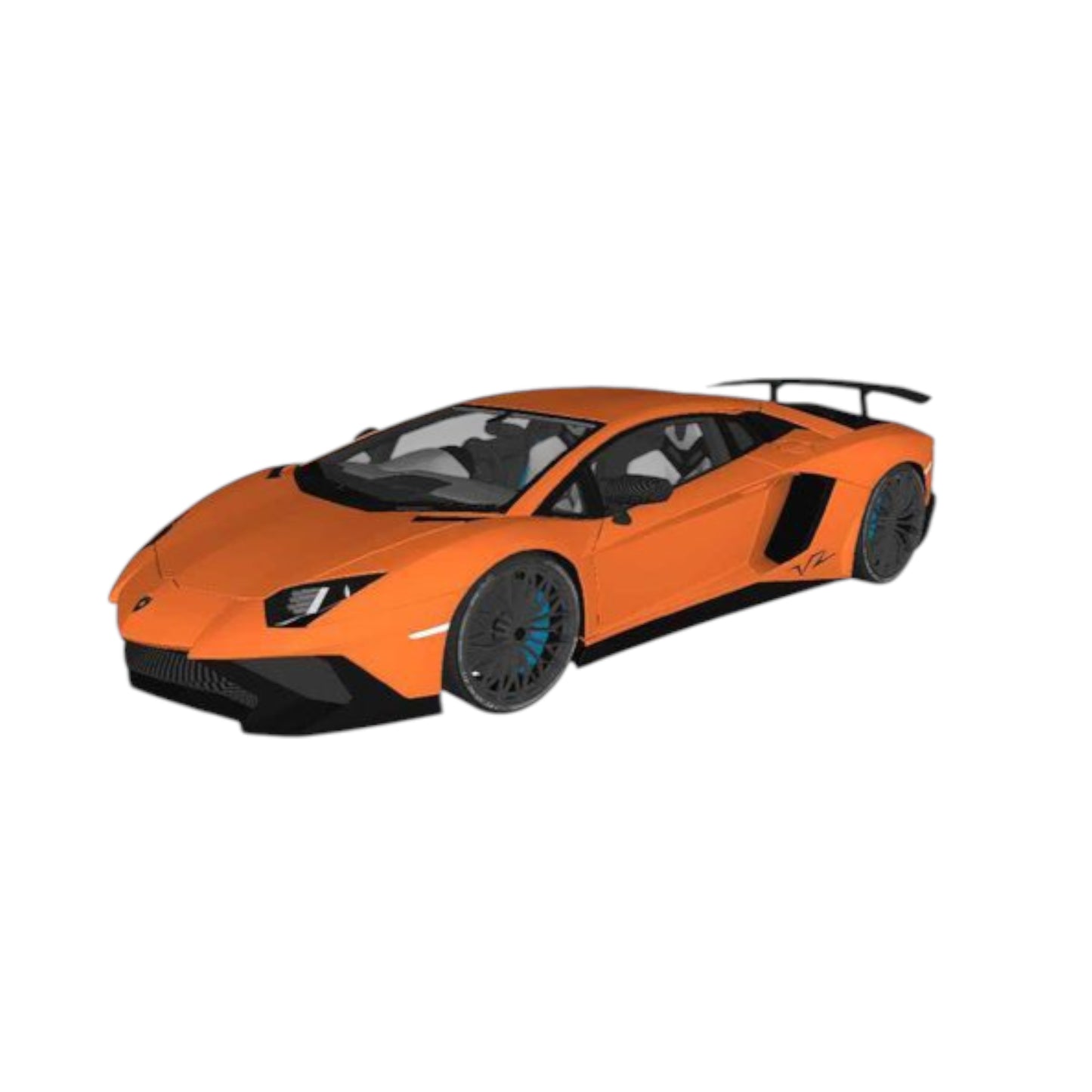 Lamborghini naranja chico