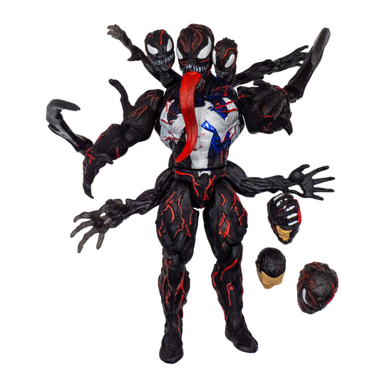 Venom cinco cabezas tentaculos/ Marvel Villanos