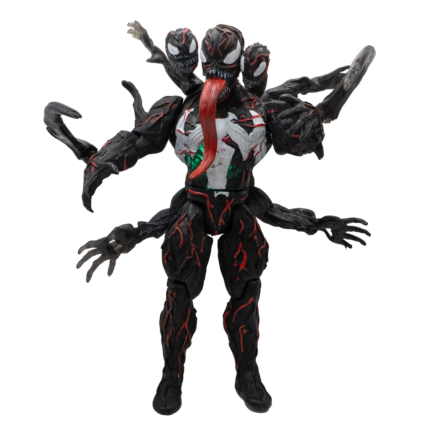 Venom cinco cabezas tentaculos/ Marvel Villanos