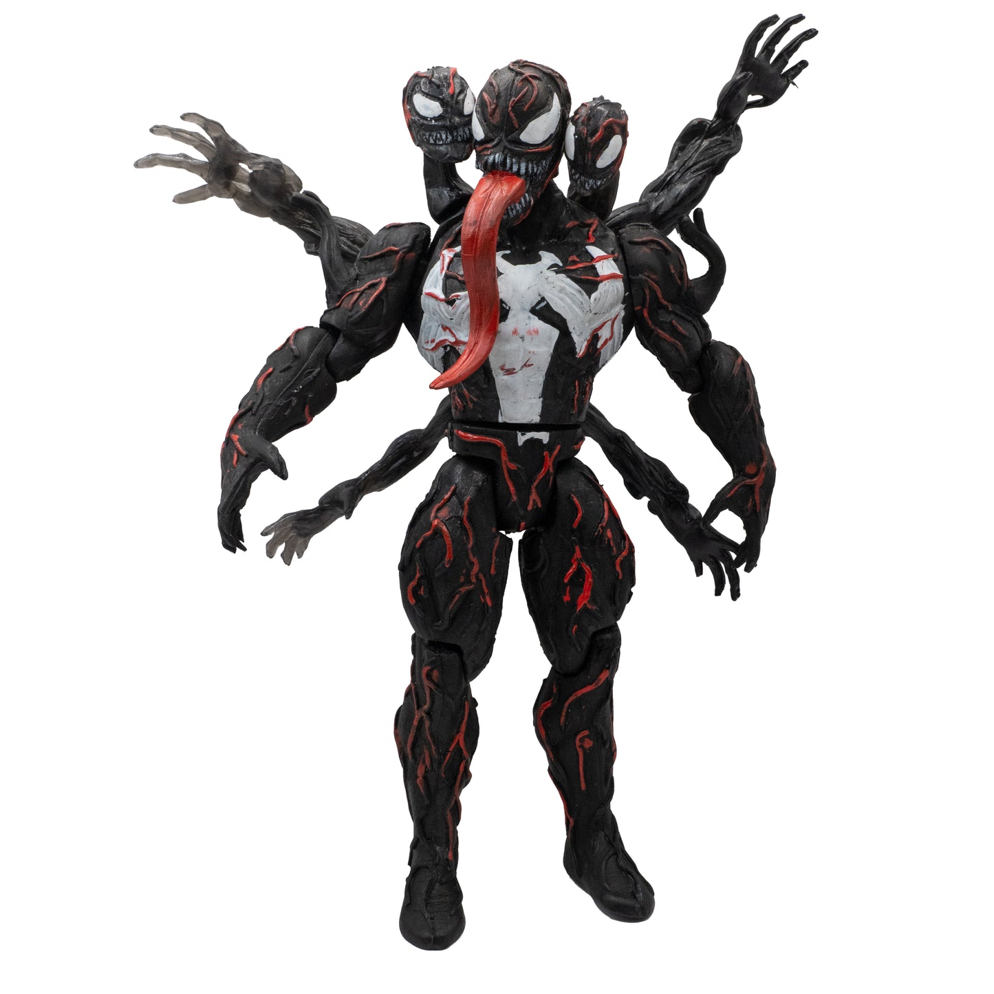 Venom cinco cabezas tentaculos/ Marvel Villanos