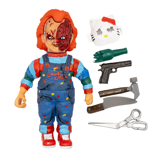 Chucky cara quemada  pequeño/ Chucky