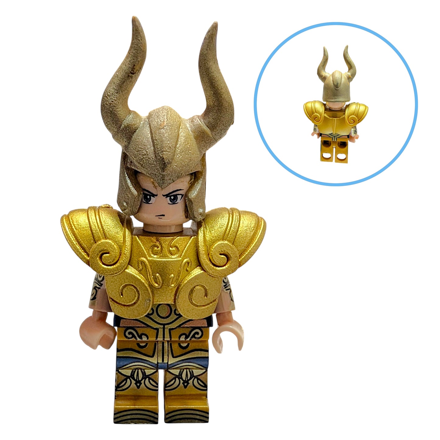 Mini figura de Caballeros del Zodiaco 80