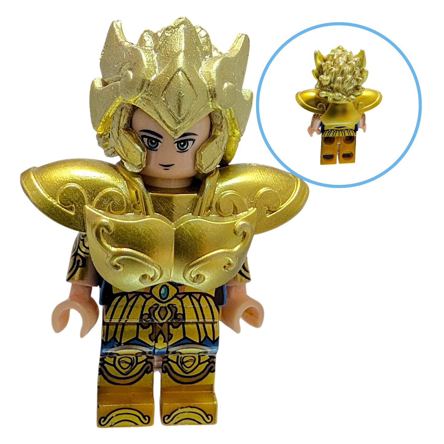 Mini figura de Caballeros del Zodiaco 80