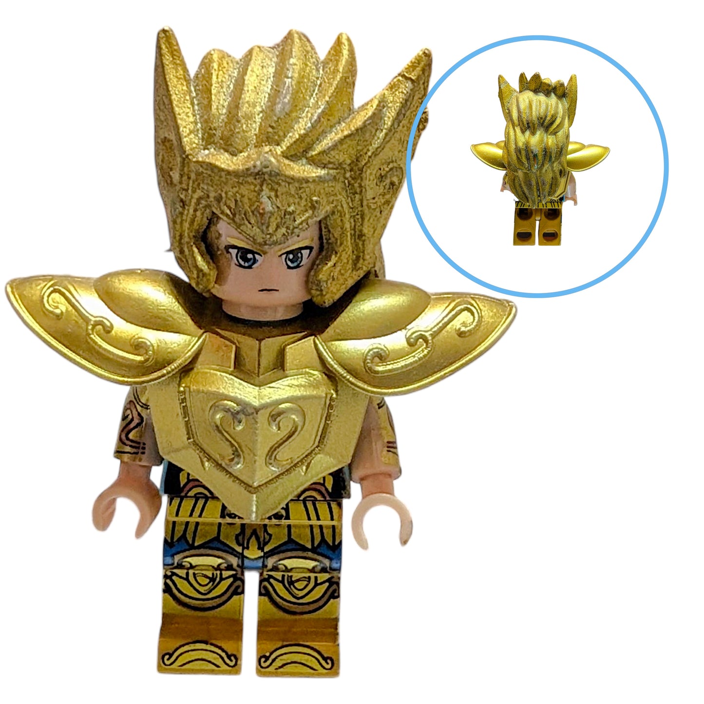 Mini figura de Caballeros del Zodiaco 80