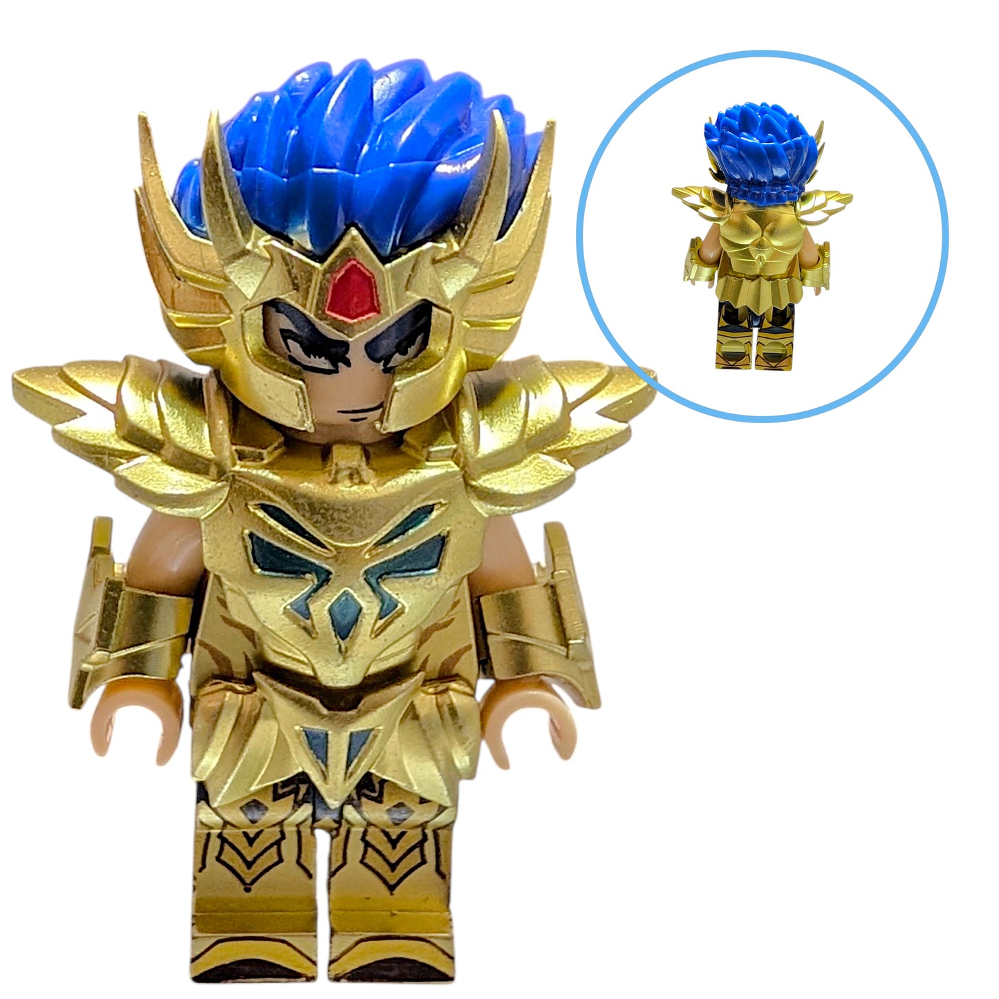 Mini figura de Caballeros del Zodiaco 80