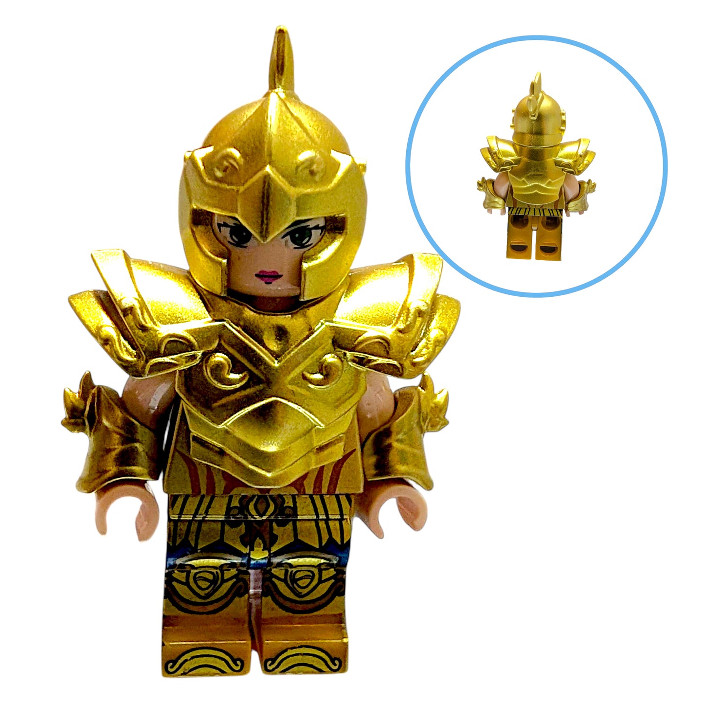 Mini figura de Caballeros del Zodiaco 80