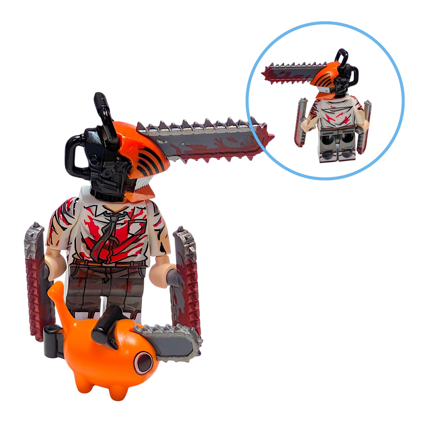Mini figura Hombre sierra 80