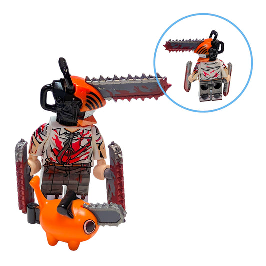 Mini figura Hombre sierra 80