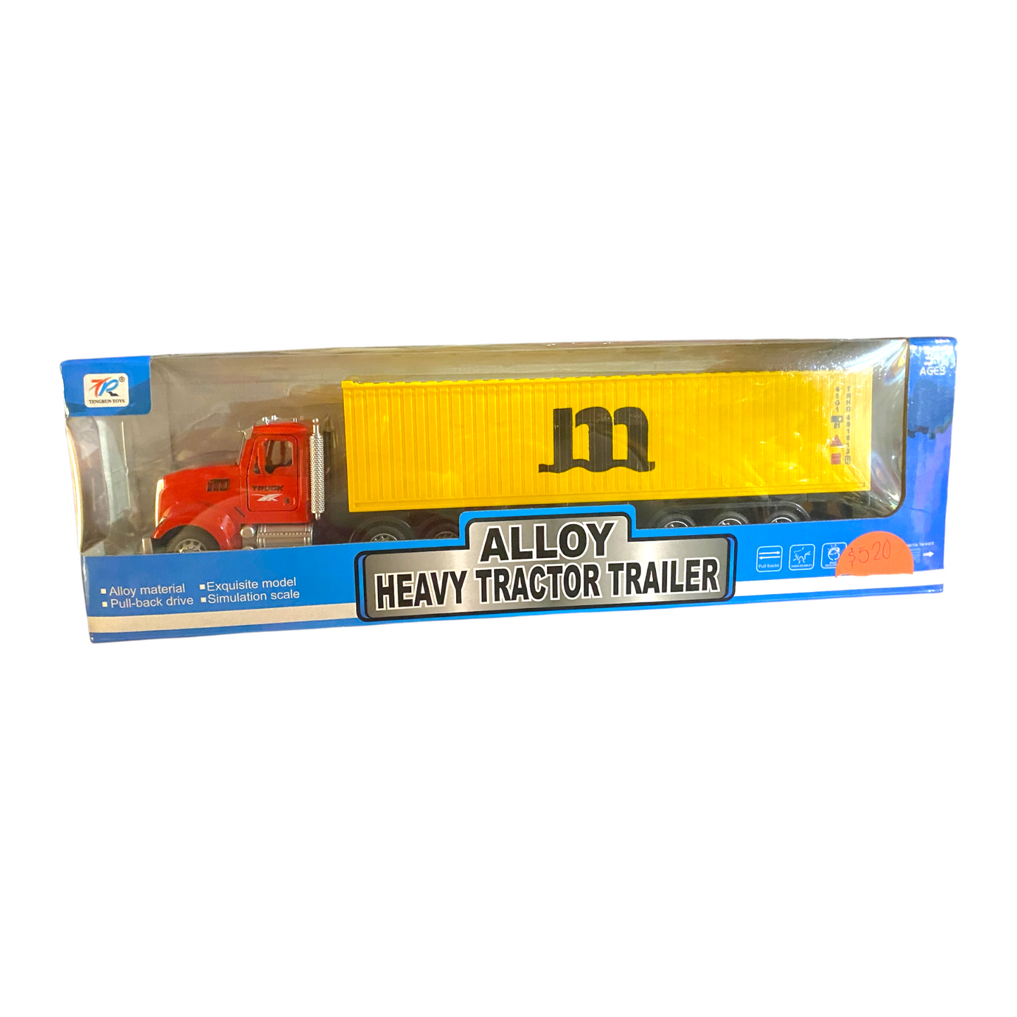 Trailer Alloy Caja amarilla