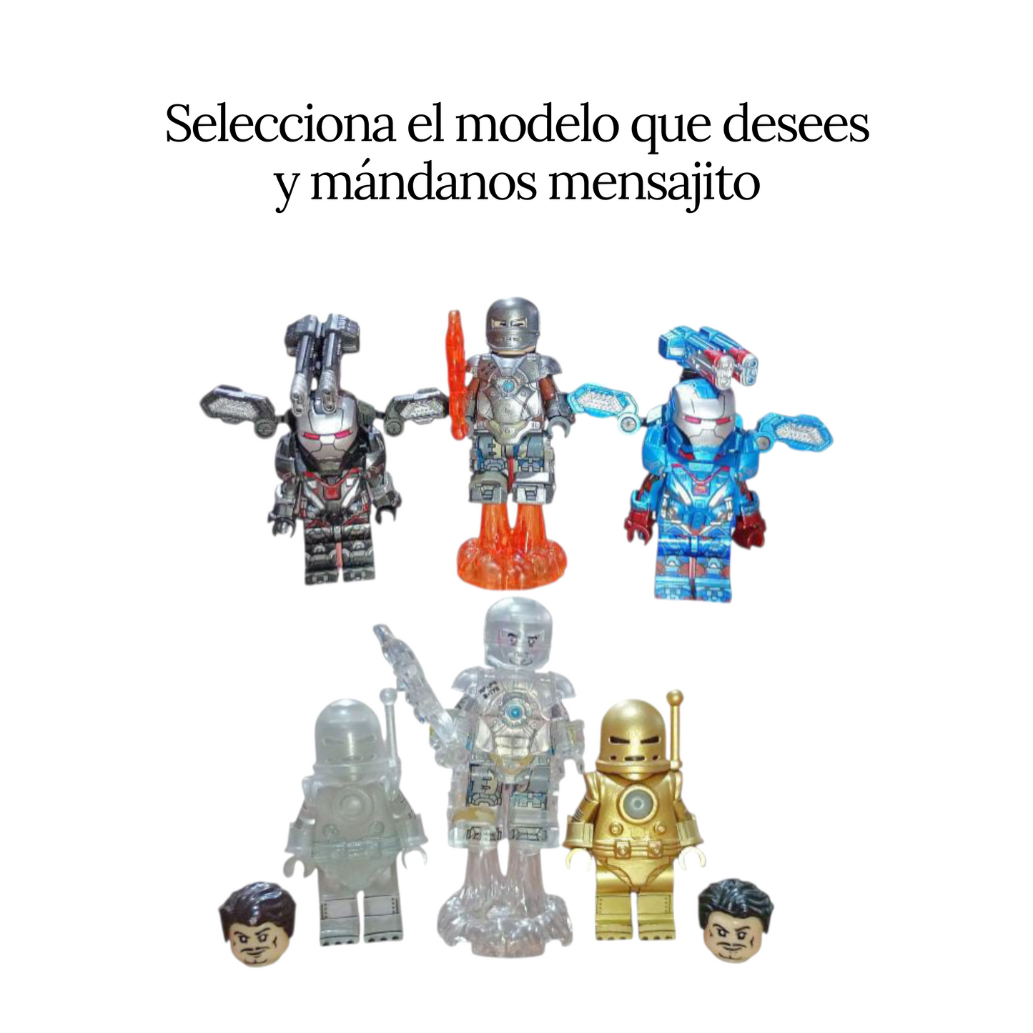 Leg IronMan edición especial 80 (venta por 1 pieza)